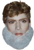 Baardmasker Blauw