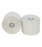 Toiletpapier met dop tissue hoogwit, 2-lgs tbv Satino Black