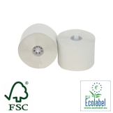 Toiletpapier met dop 1-lgs embossed